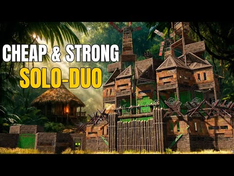 Обложка видео: Thicket: Insanely Strong & Cheap Solo/Duo Rust Base (80+ Rockets)