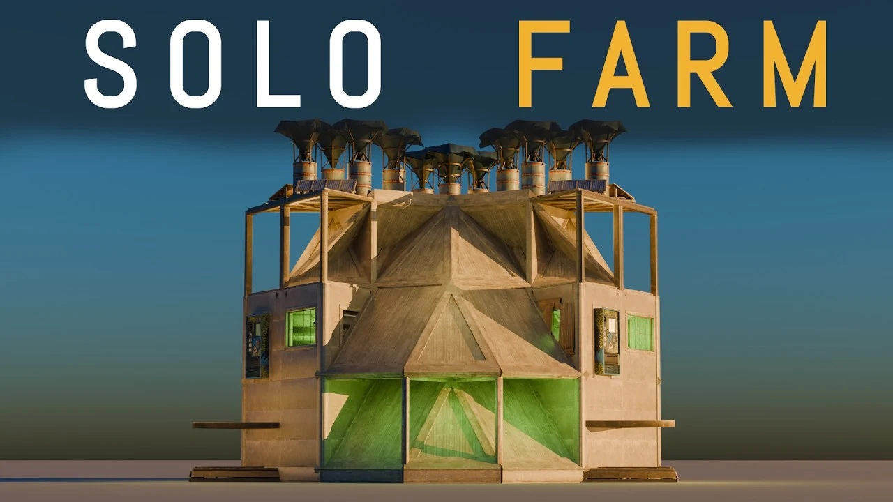 Обложка видео: Barn - Duo Rust Farm Base Design