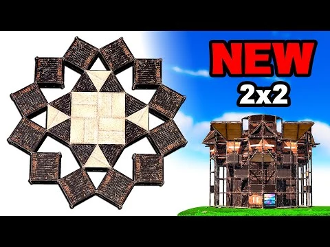 Обложка видео: Perfect 2x2 Expansion Rust Base Design (2025)