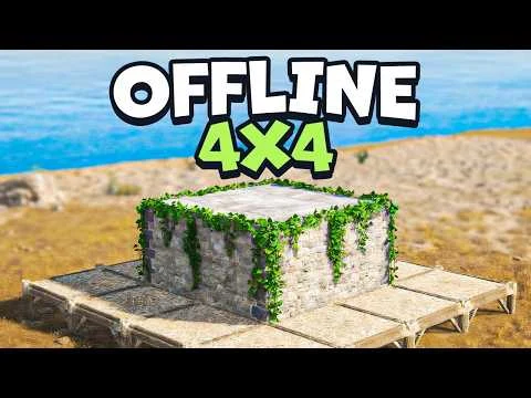 Обложка видео: The BEAST. My BEST 4x4 base for ONLINE - OFFLINE defense [ 8 BUNKERS ] - rust base design