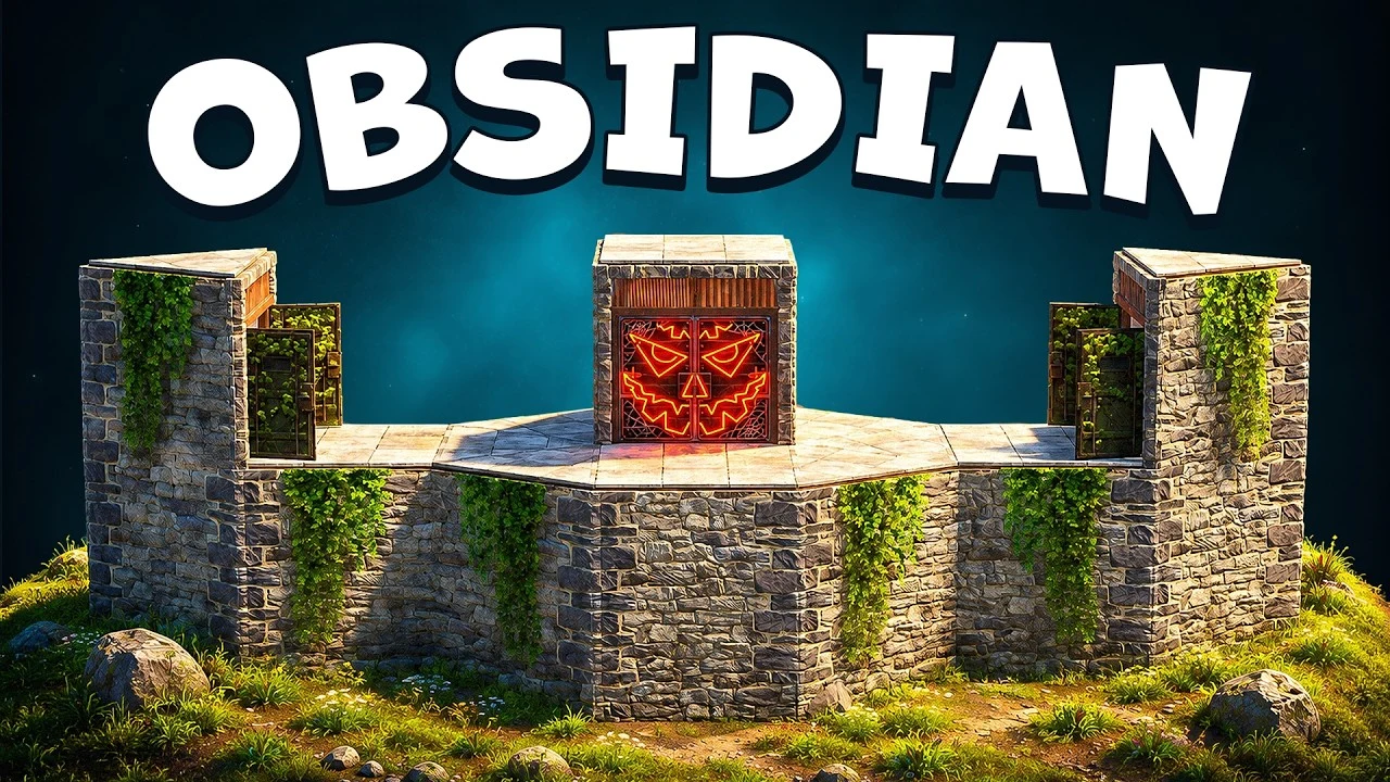 Обложка видео: The Obsidian - Rust Base Design