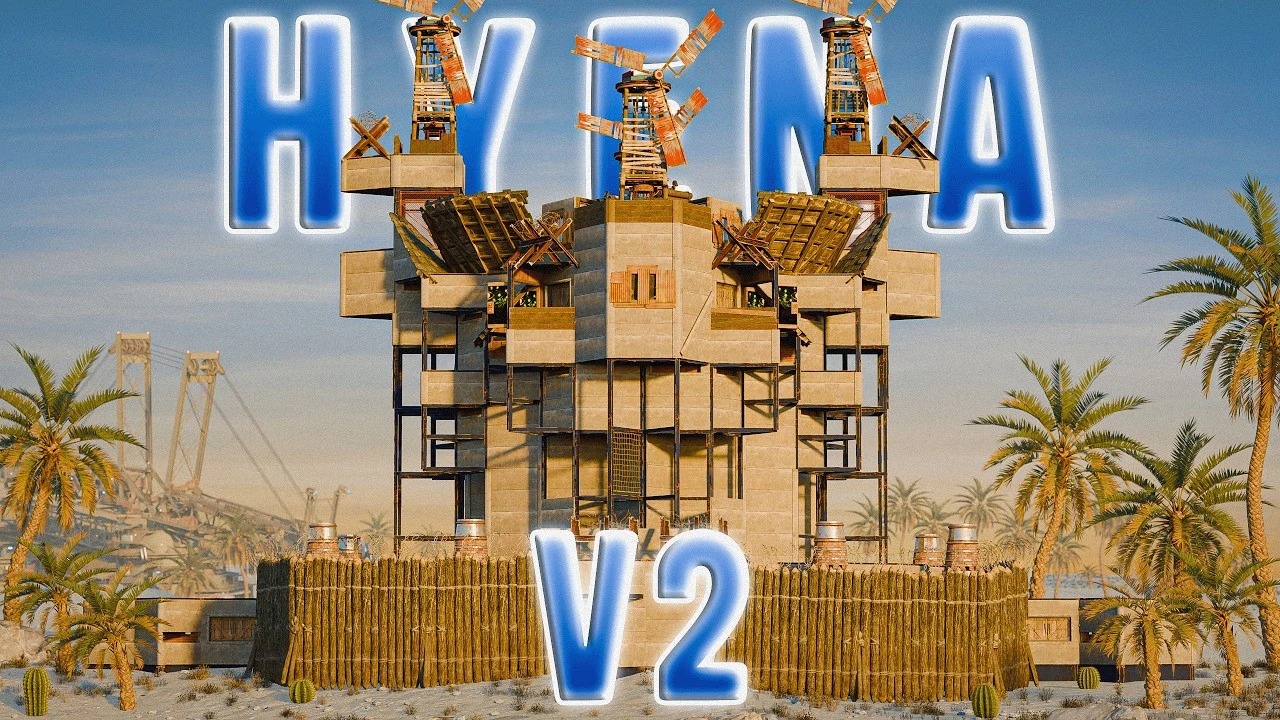 Обложка видео: The Hyena V2 - Small Group(5+) Rust Base Design