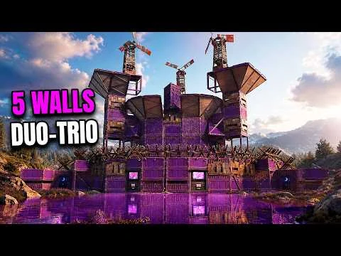Обложка видео: Warlock: Strong Duo/Trio Base with 5 Walls and Mini China Wall