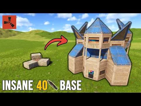 Обложка видео: The Reaper: Easiest Solo/Duo Bunker Base Design for Rust (Anti-Offline)