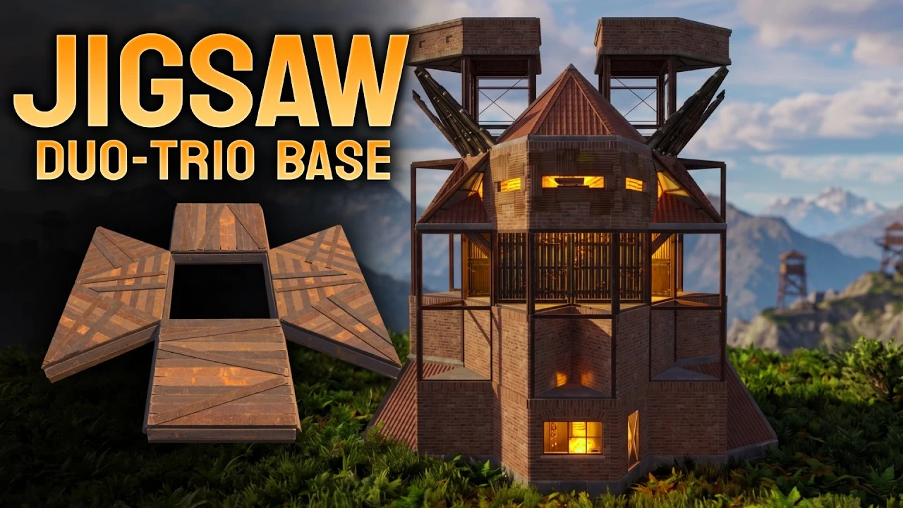 Обложка видео: The Jigsaw - Trio Rust Base Design