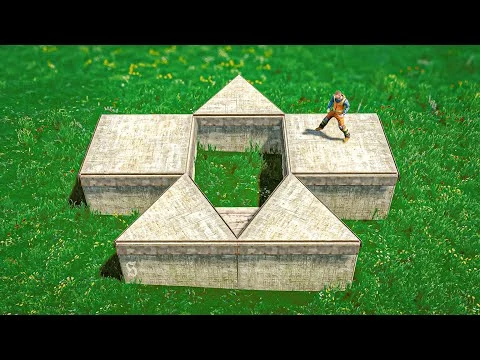 Обложка видео: Hawk Vault Bunker - Solo Rust Base Design