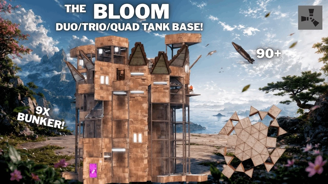 Обложка видео: The Bloom - Trio Rust Base Design