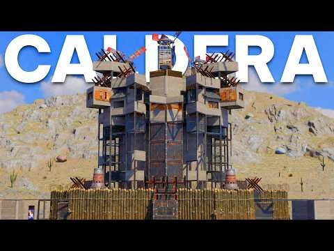 Ракурс 2: The Caldera | UNRAIDABLE 6-8 Man Base | Rust Base Design 2026