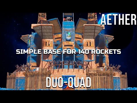 Обложка видео: AETHER - New META Base Design for 140 Rockets with 7 Bunkers, 5 Walls | Limi Lab